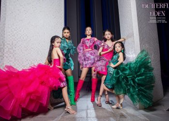 The Face Lê Gia Hân sải buớc tự do giữa khu vườn thời trang Butterfly Eden